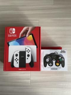 Nintendo Switch 有機EL 本体セット＋GCコンのサムネイル