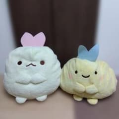 すみっコぐらし ぬいぐるみXL あじふらいのしっぽ・えびてんのしっぽ２体セット
