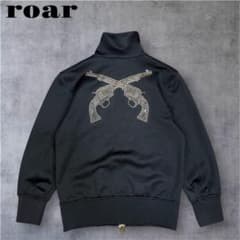 roar ロアー 2丁拳銃 トラックジャケット スタッズ ジャージ ワッペン 黒のサムネイル