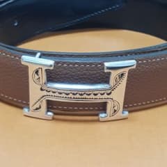 縁起物 HERMES エルメス トゥアレグ バックル シルバー 925 革ベルト 