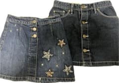 NEXT☆デニムスカート2点セットgap kidsのサムネイル