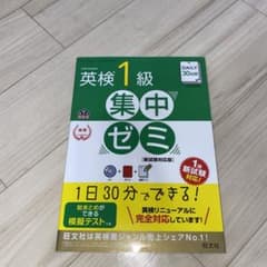 DAILY30日間 英検1級 集中ゼミ 新試験対応版のサムネイル