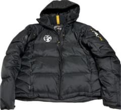 極美品/XL RLX Ralph Lauren ダウンジャケット 黒 フード着脱 - メルカリ
