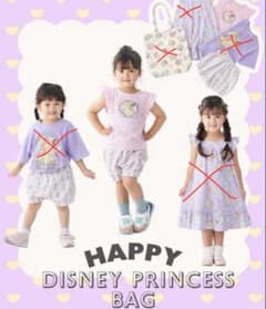 【新品未使用】しまむら　リトシー　ディズニープリンセス　Tシャツ&ショートパンツ