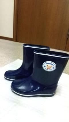 ファミリア 長靴 15cm 紺色のサムネイル