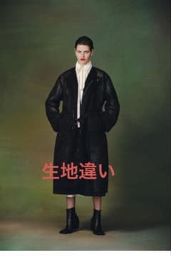 ujoh ウジョー 春コート ロングコート ブラック | Mercari