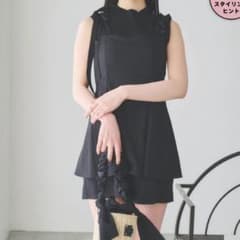 【dazzlin】ワンピース ペプラムロンパースのサムネイル