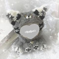 おすわり地雷ウルフたんฅ^˶•̀д•́˶^ฅ‪‪❤︎‬ ぬい服♥⟡.‎⋆のサムネイル