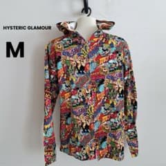 희소 HYSTERIC GLAMOUR 총무늬 지퍼 파커 y2k