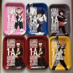 一番くじ 僕のヒーローアカデミア K賞 マルチトレイ 6枚セットのサムネイル