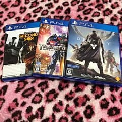 ps4ソフト３枚のサムネイル
