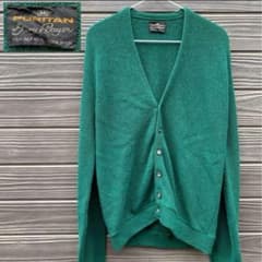 60s 70s PURITAN カーディガン グリーン Mのサムネイル