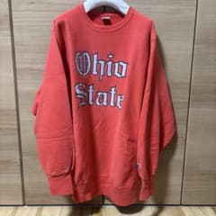 90s champion リバースウィーブ Ohio state 赤 USA製 希少 90s XXL チャンピオン リバースウィーブ Ohio 朱色 USA製 - メルカリ