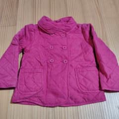 babyGap ピンク キルティングジャケット 110のサムネイル