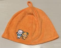 みきゃんピースくん　温泉ハット　オレンジのサムネイル