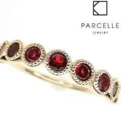 パーセルジュエリー K10 スピネル リング ミルシェノン - メルカリ