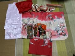 【七五三】 3歳 女の子  着物 セットのサムネイル
