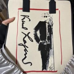 【美品】Karl Lagerfeld トートバッグ