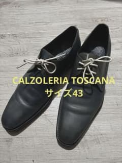 カルツォレリア　トスカーナ メンズ革靴　斑パティーヌ　サイズ43 イタリア製 カルツォレリア トスカーナ メンズ革靴 斑パティーヌ サイズ43