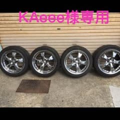 17インチ 215 45 17 タイヤ ホイール バリ山 アルミ 4本のサムネイル