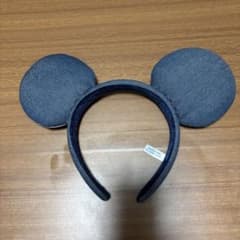 【美品】デニム ミッキーマウス カチューシャのサムネイル