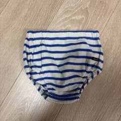 デニムダンガリーストライプパンツ XXX-Small 80cmのサムネイル