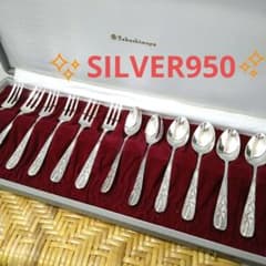 SILVER950 未使用 ヴィンテージ高島屋 カトラリー12本 銀製 - メルカリ