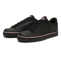 PUMA  プーマ COURTCATコートキャット　ピンク　ブラック　黒のサムネイル