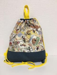 ☆ハンドメイド☆ミッキー柄お着替え入れのサムネイル