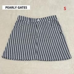 美品】PEARLY GATES レディース ゴルフウェア スカート 刺繍ロゴ