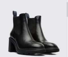 カンペール whitnee サイドゴアチェルシーブーツ ブラック 23cm カンペール whitnee サイドゴアチェルシーブーツ ブラック 23cm