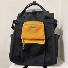 吉田カバン Porter Yoshida リュック　ブラック&イエローのサムネイル