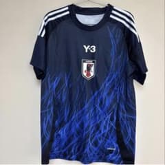Y-3 日本代表 シャツ 青い炎 デザイン　レプリカのサムネイル