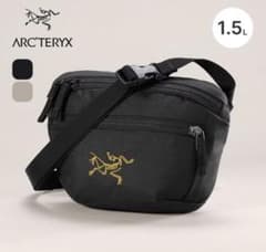 ARC'TERYX MANTIS1 WAISTPACK ブラック ゴールド - メルカリ