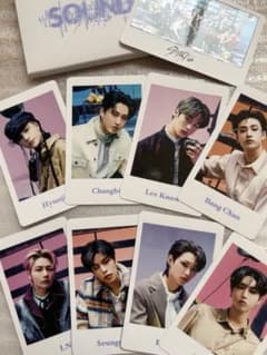 Stray Kids THE SOUND トレーディングカード 9枚セットのサムネイル