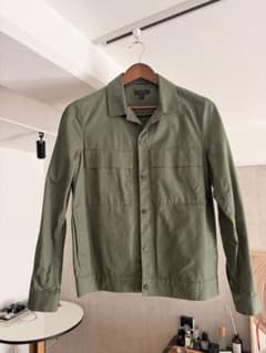 【良品】COS コットンオリーブジャケットのサムネイル