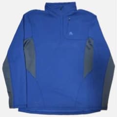 NIKE ACG ハーフジップ プルオーバー ブルー Lサイズのサムネイル