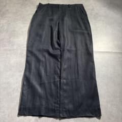 古着 00s ラルフローレン 極太 リネン パンツ スラックス ワイド
