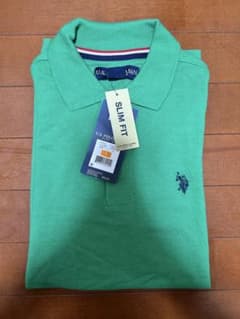 U.S. POLO ASSN.緑 グリーン 半袖ポロシャツのサムネイル