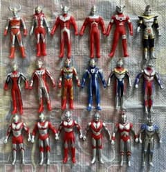 ウルトラマンシリーズ ミニソフビ 18体セット まとめ売り ジャンク