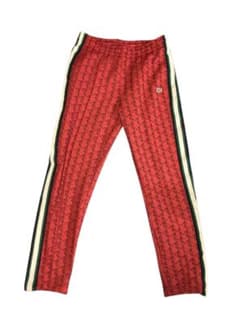 ラコステ ジョガーパンツ 赤