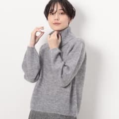 コムサ モヘヤ混ガーター編み ニット(1026IE10)のサムネイル