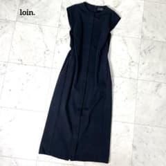 【美品】ロワン スリーブレスドレス 井川遥 eclat掲載 36 S ブラック 美品】ロワン スリーブレスドレス 井川遥 eclat掲載 36 S ブラック