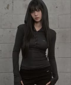 KHAKIPOINT High-neck Hooded Top - メルカリ