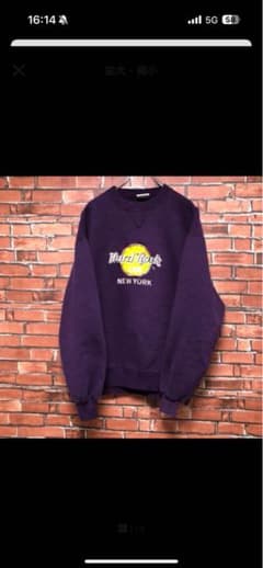 ★Hard Rock CAFE ハードロックカフェ★トレーナー ロゴ 刺繍のサムネイル