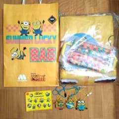 モスバーガー　ミニオン 福袋&ライト&ステッカー