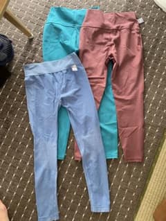 ヨガパンツ 3色セット GU size Mのサムネイル