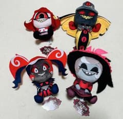 4種セット ハズビンホテル おすわりぬいぐるみ ラウンドワン限定