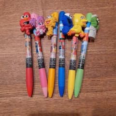セサミストリート　シャーペン6本のサムネイル