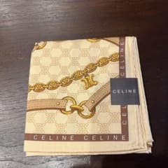 CELINE チェーン柄 ハンカチのサムネイル